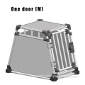 Pet Cage Dogs cat Travel Metal Double-Door carrier